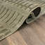 Tapis d'intérieur Vertical Dash vert sauge tissé à la machine, doux et moelleux, à hauteur variable.-1072848000-1072848006