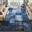 Tapis à motif géométrique rétro Vintage-448055241-448055237