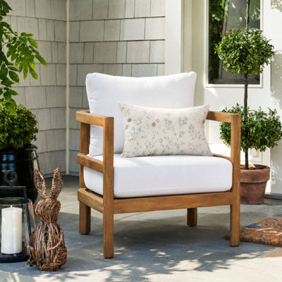 Lorene Patio Chair with Cushions