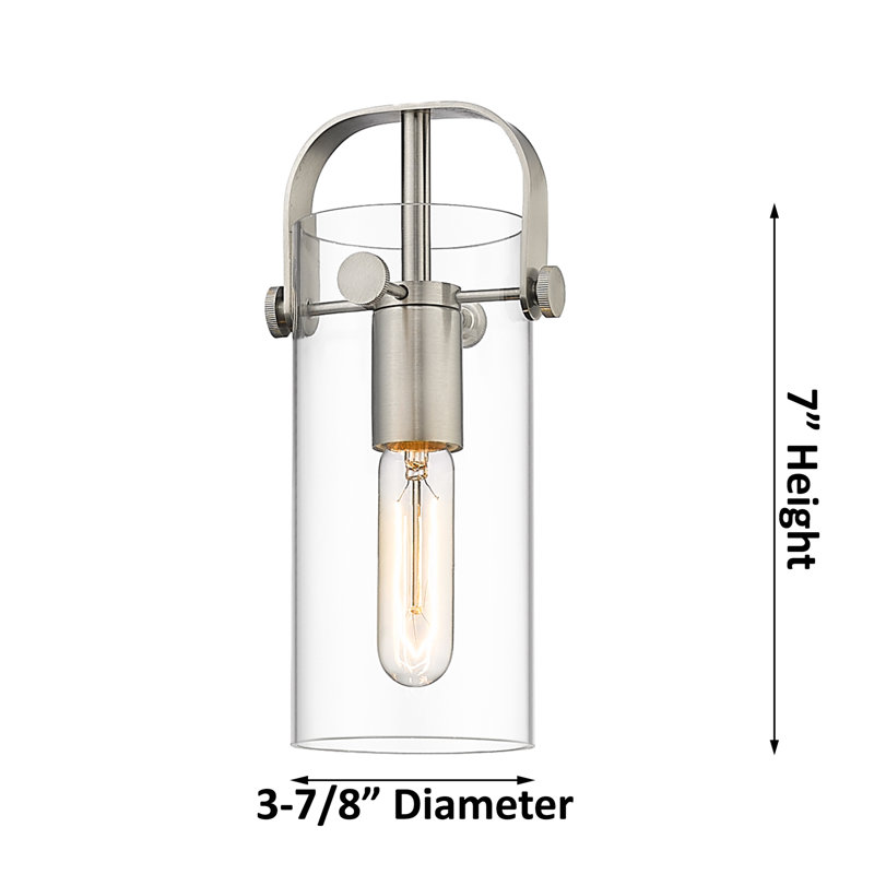 Éclairage pour meuble-lavabo mural 6 po Smethport, Tourbillon déco, Chrome poli