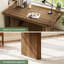 Bureau 63 po en bois massif, bureau de direction pour bureau personnel