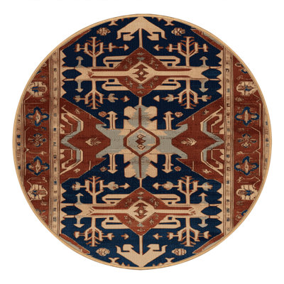 Machine Washable Persian Brown Area Rug