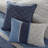 Microsuede Comforter Set Navy Cal King