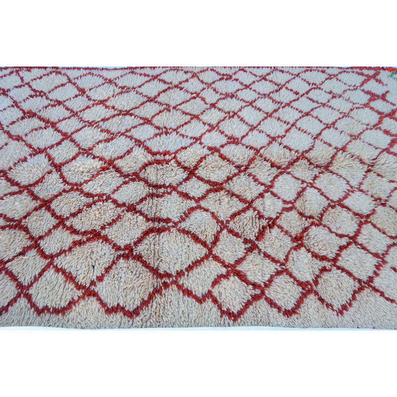 One-of-a-Kind Rectangle 4' X 7'7" Hand Knotted Area Rug
