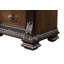 Ornate Moulding Table de chevet 1Pc USB