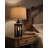 Tormey 23.75"Farmhouse Touch Table Lamp with USB Port for Living Room,Bedroom, Office (Bulb Included)