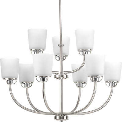 Lustre à niveaux ombrés 9 lumières Seydou