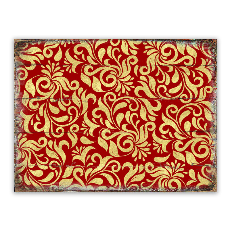 Décoration murale en bloc de bois rustique à motifs, H 9 po x l 12 po x P 1,5 po