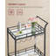 Aarnav Metal Bar Cart-1865292101