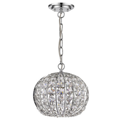 Luminaire suspendu sphère 1 lumière Kegler