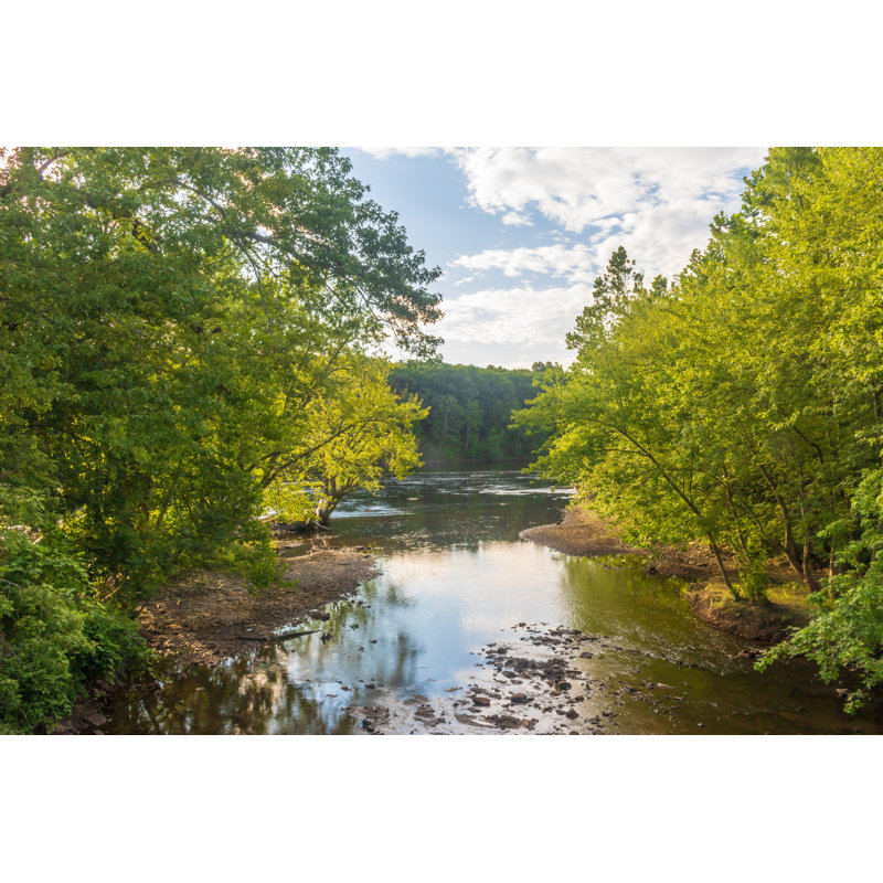 Lenz Connecticut River - Wrapped Canvas Print, 30cm H x 46cm W x 3.8cm D