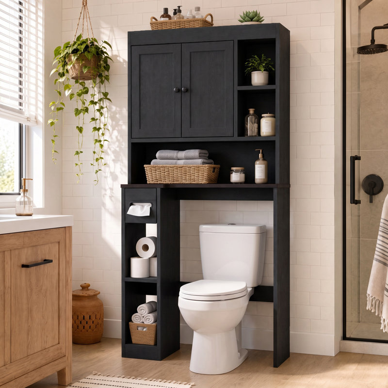 Armoire de rangement Farmhouse, Black
