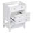 Bathroom Vanity Base Without Sink Featuring Storage Cabinet with Drawer and Open Shelf