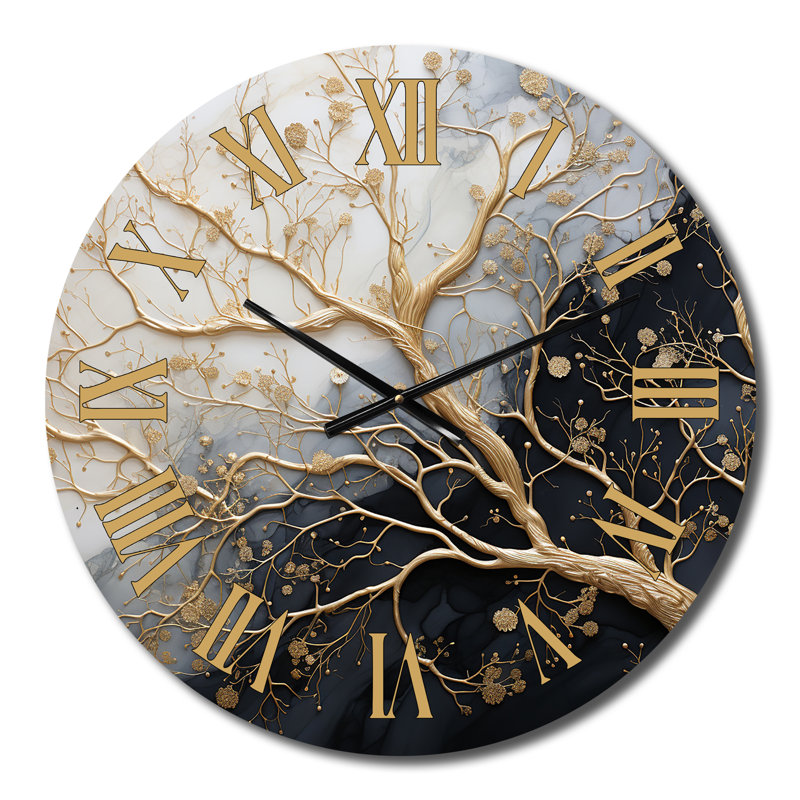 Horloge murale Golden Tree Tree, Moyenne
