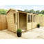 Vulpecula 9 x 12 Ft. Tongue and Groove Summer House