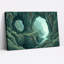 Art mural sur toile Teal Rock Cave Archway Ocean View-1831104294