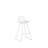 Upholstered Counter Stool with Metal Frame-40925050-49090737-40167936