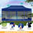 10'x20' Heavy Duty Canopy Tent, Pop up Gazebo with Netting Screened-104652021