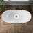 66'' Freestanding Tub Deep Soaking Acrylic Bathtub