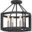 Plafonnier semi-encastré en cage 16 po Clearbrook