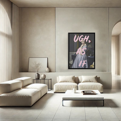 Ugh As If Print by Talitha McQueen