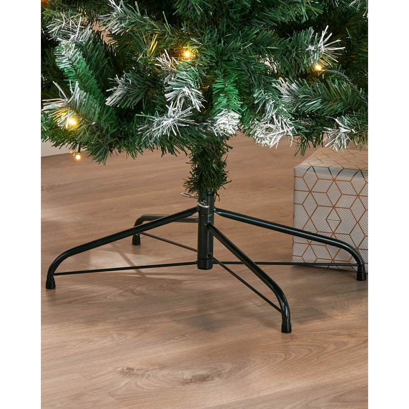 6.99' H Lighted Artificial Christmas Tree