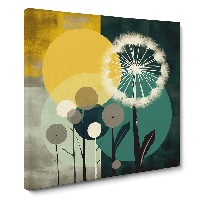 Dandelion Bauhaus No.5 - No Frame Print