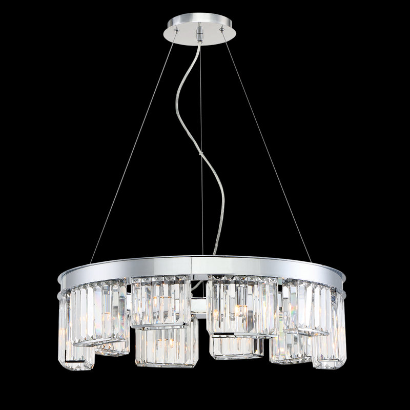 Lumino 10 - Light Dimmable Linear Chandelier