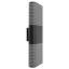 Avenue Outdoor Black Wall Sconce-1881137661
