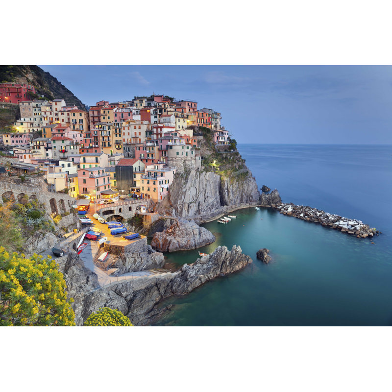 «Mr Manarola» par Rudybalasko - photographie sur toile tendue, L 36 po x H 24 po