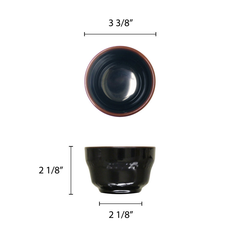 Grande tasse en mélamine 4 onces tenmoku