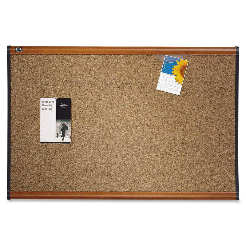 Tableau d'affichage mural, 24 po x 36 po, Cerisier clair