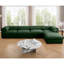 Ensemble modulaire rembourré 5 pièces avec repose-pieds avec rangement 5 pièces-2036400435