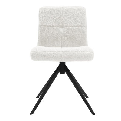 Arquilla 44cm H Tufted Teddy Velvet Upholstered Side Chair