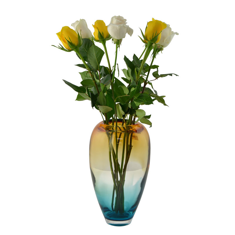 Vase en verre 11 pouces Ombre