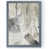 Toile avec cadre gris