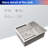 23'' L Single Bowl Stainless Steel Kitchen Sink