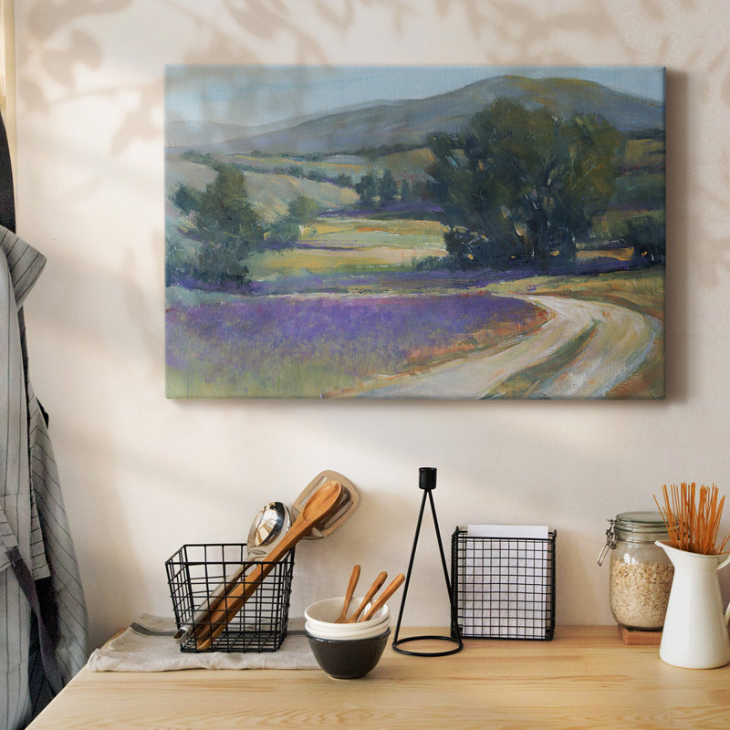 Toile tendue Lavender Meadow I-Gallery, H 12 po x l 18 po