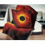 L'oeil de Dieu, art numérique - coussin imprimé abstrait-29604033-29604029