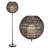 Kittredge 61'' Black Traditional Floor Lamp