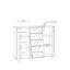 Amandla 108.8cm W 5 - Drawer Chest of Drawers-695822547