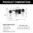 Adwait 3 - Light Dimmable Vanity Light