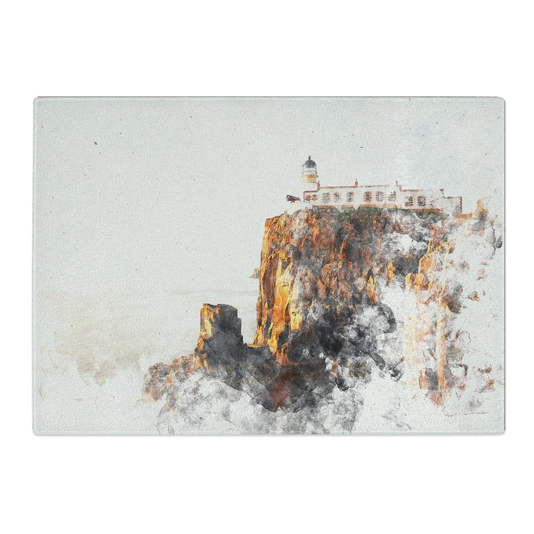 Tempered Glass Lighthouse in the Isle of Skye Scotland Chopping Board