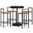 Bar Set with Stools-88468435
