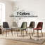 Jozwiak Upholstered Side Chair with Metal Legs-421713071