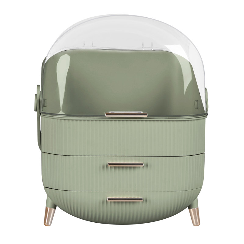 Balmir Polystyrene Makeup Organiser, Light Green