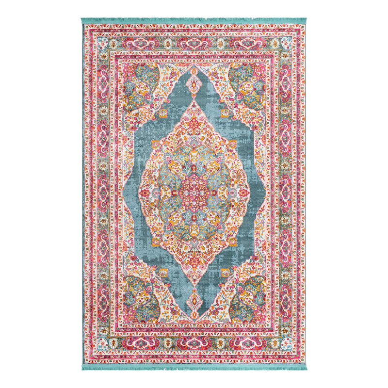 Folmar Oriental Indoor Rug, Rectangle 6' x 9'