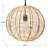 Modern Boho Hand Woven Rattan Ceiling Light