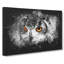 Orange Eyed Owl - Wrapped Canvas Print-56648488