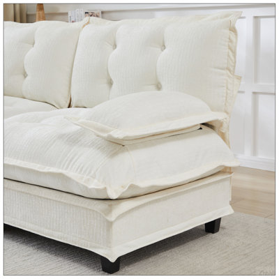 Canapé 73 RSF - Chenille - Beige
